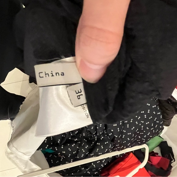 Balenciaga Y2K Vintage Elegant Black  Dress with Ruffle Detail - Picture 3 of 4